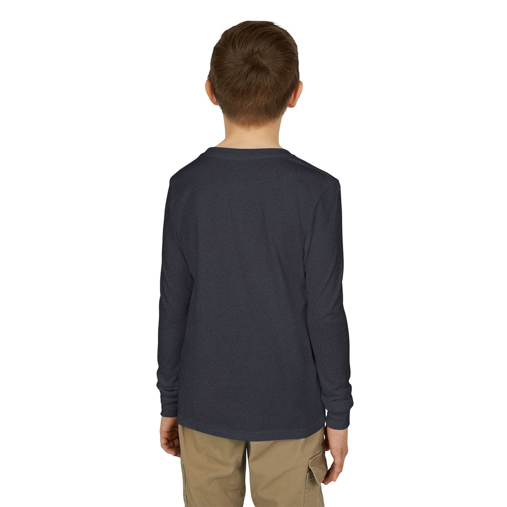 Youth Long Sleeve Tee — Blue Jay N Logo