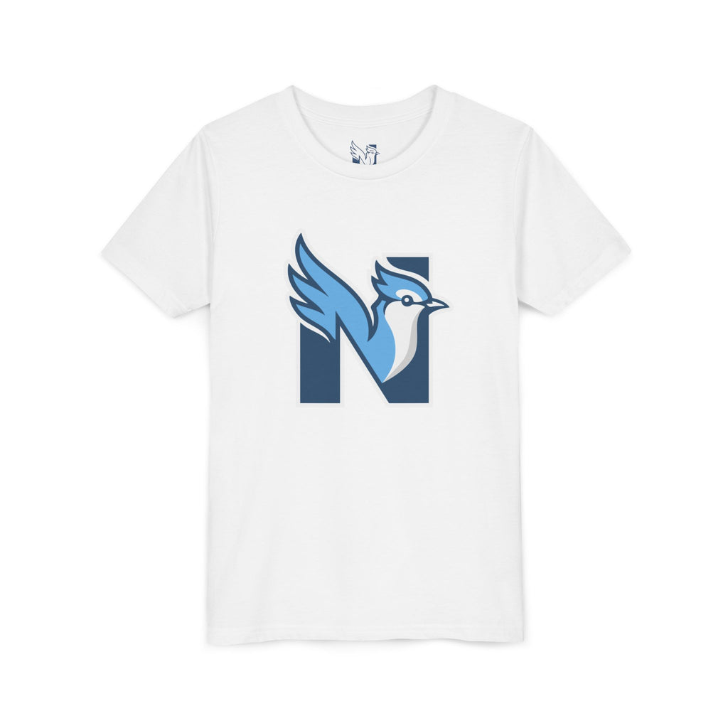 Youth Tee - Blue Jay N Logo Kids Shirt