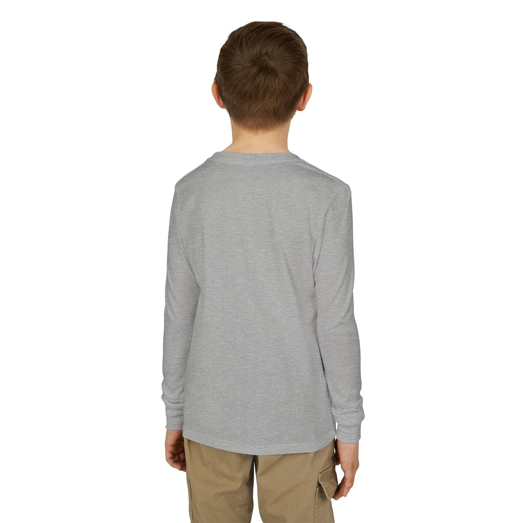 Youth Long Sleeve Tee — Blue Jay N Logo