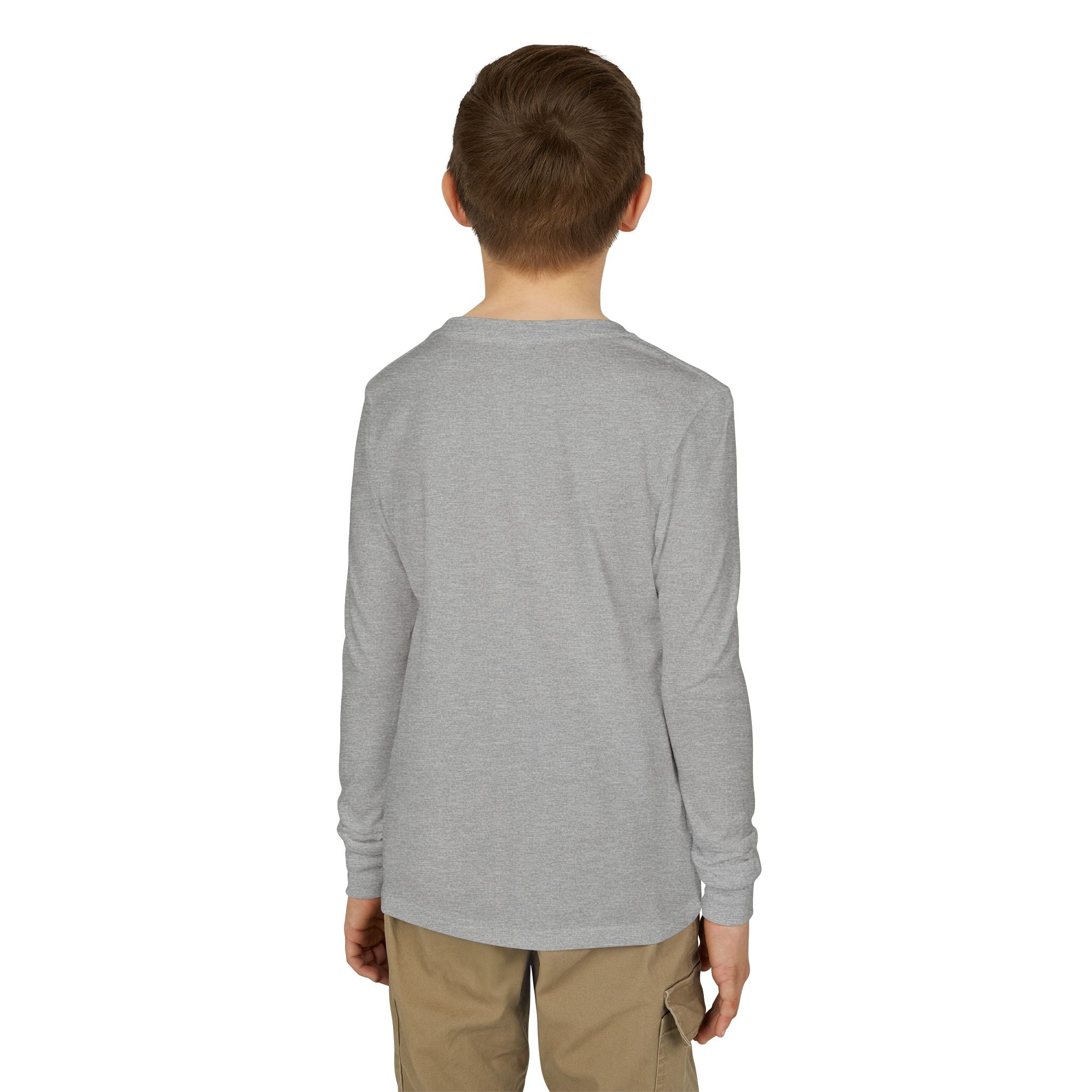 Youth Long Sleeve Tee — Blue Jay N Logo