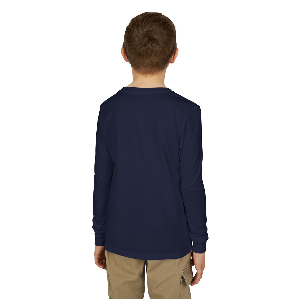 Youth Long Sleeve Tee — Blue Jay N Logo