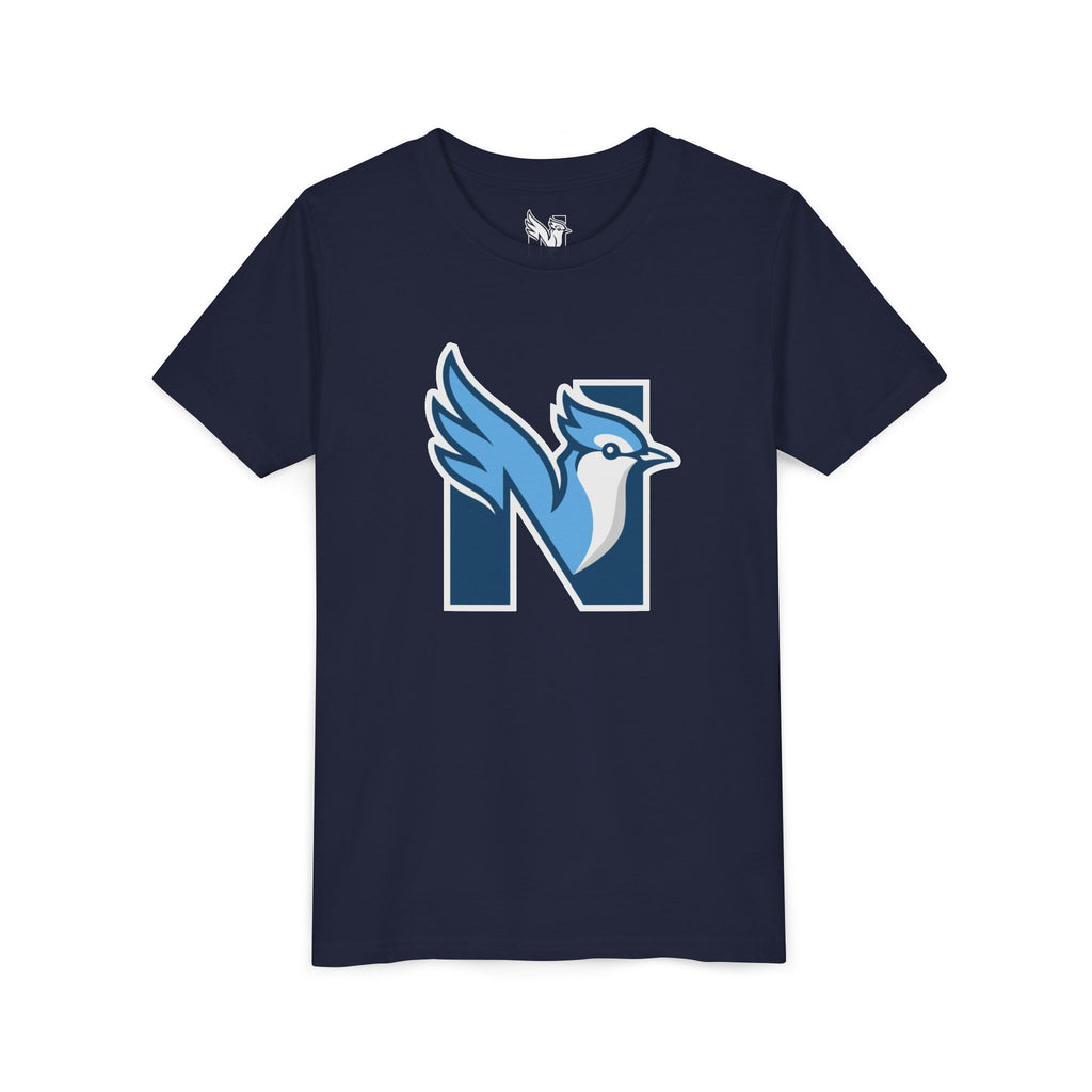 Youth Tee - Blue Jay N Logo Kids Shirt