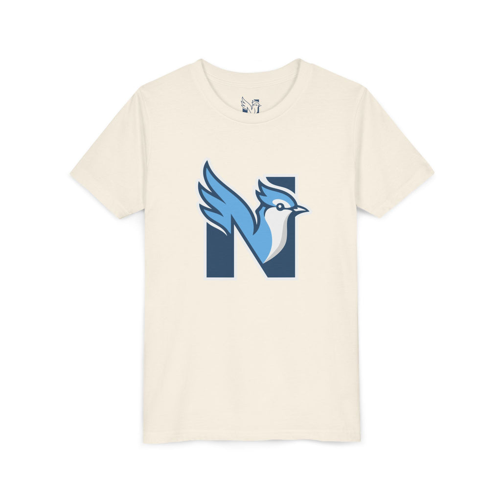 Youth Tee - Blue Jay N Logo Kids Shirt