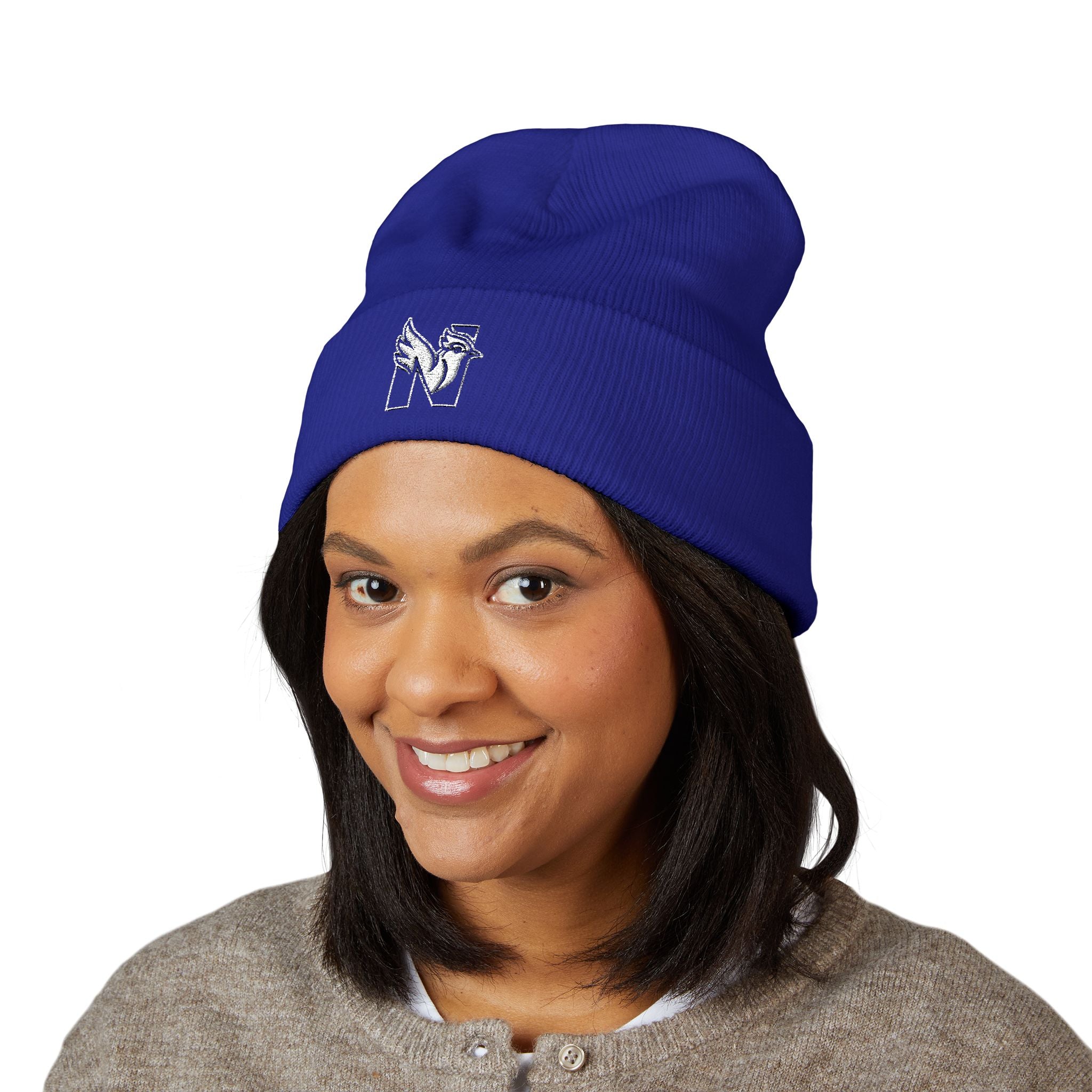 Cozy Knit Hat - "N" logo