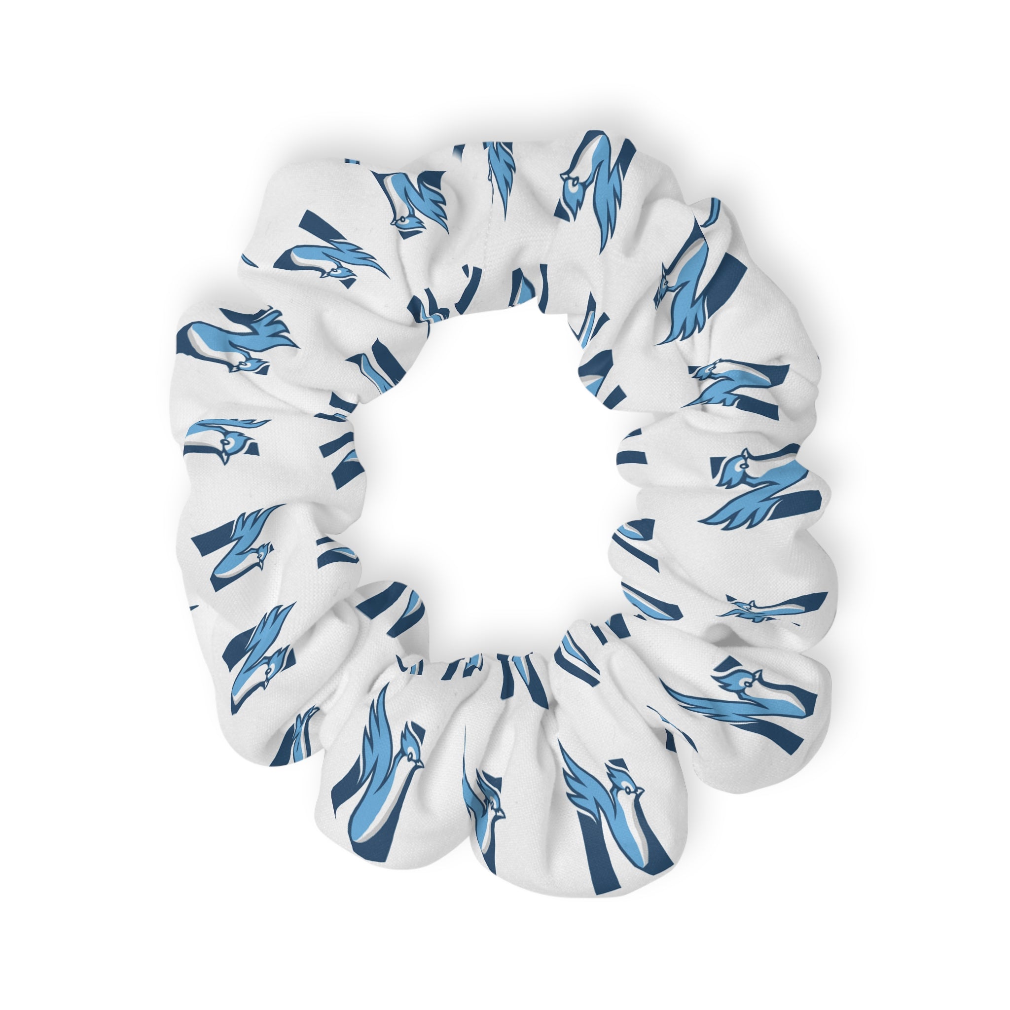 Hair Scrunchie — Blue Jay "N" Logo