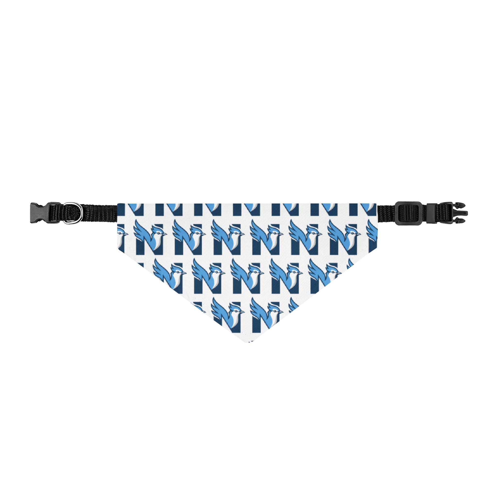 NES Pet Bandana — Blue Jay N Pattern
