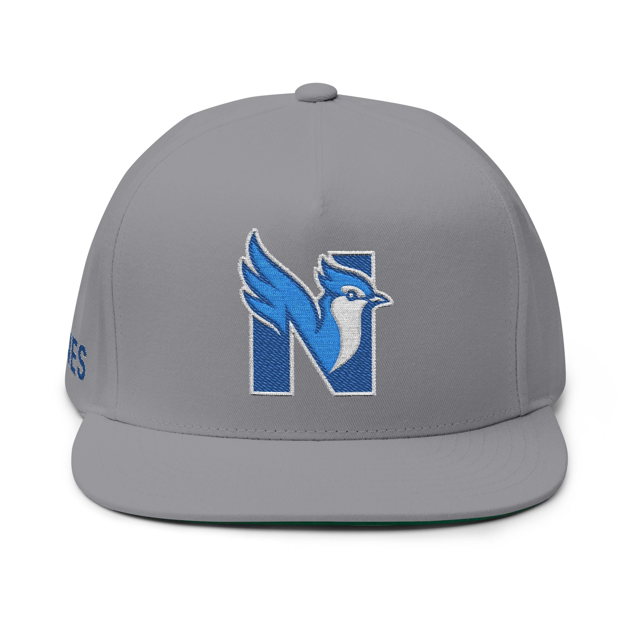 NES Flat Brim Hat — Blue Jay N