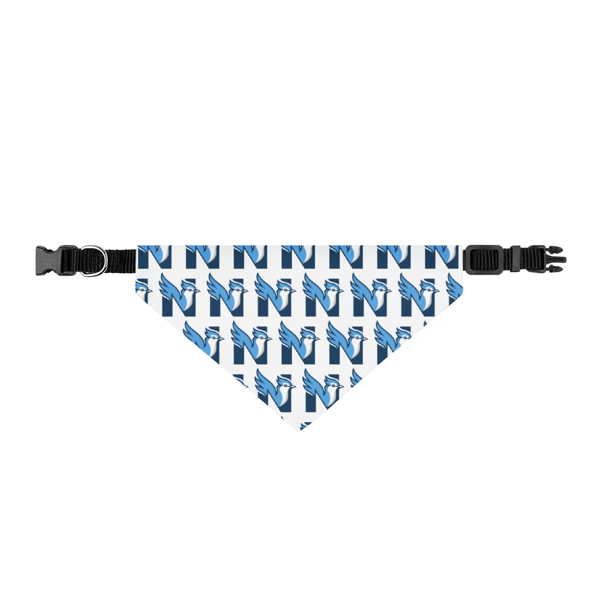 NES Pet Bandana - Blue Jay N Pattern