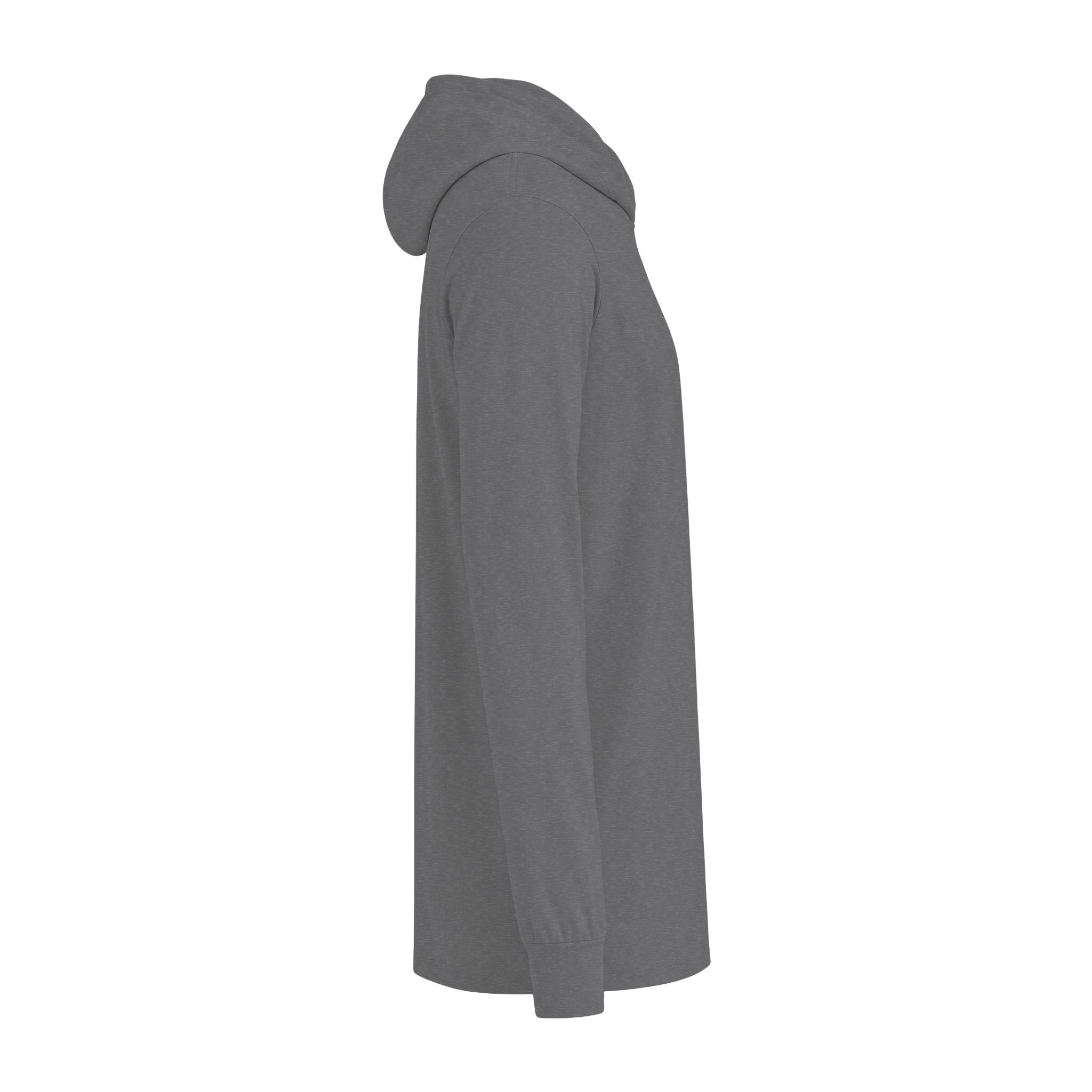 Hooded Long Sleeve Tee — NES 'N' Chest Logo & Newfields Sleeve Logo